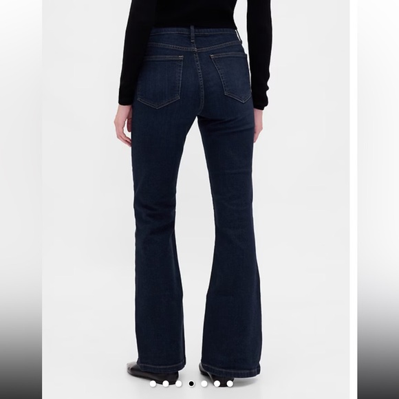 GAP 70s Flare Ultra High Rise Jeans – 29 Tall (Dark Wash, NWOT) - Picture 3 of 7